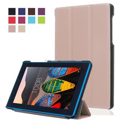 China KST CPU Cover Ultra Thin Leather Soft Leather Smart Case For Lenovo Tab 3 7 TB3-730F 730M Tablet for sale