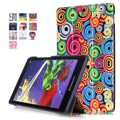 China Factory Wholesale New PU Leather Soft Design For Lenovo Tab A8-50 A5500 Case Cover, 8