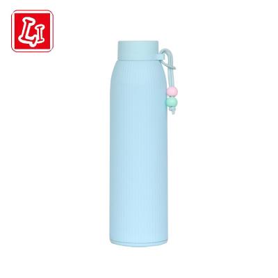 China WITH LID Outdoor Color Girl Lovely Glass Water Cup Candy Glass Water Bottle for sale