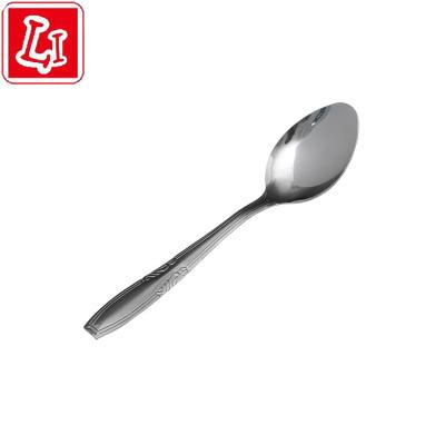 China Sustainable Reusable Stainless Steel Tableware Household Spoon Practical Restaurant Hotel for sale