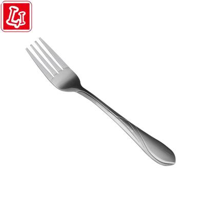 China Sustainable stainless steel forks for kitchen utensils are highly practical and reusable for sale