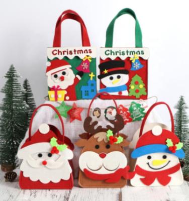 China Cute Christmas Decoration Surprise Elf Storage Bag Christmas Decoration Portable Candy Bag Children's Surprise for sale