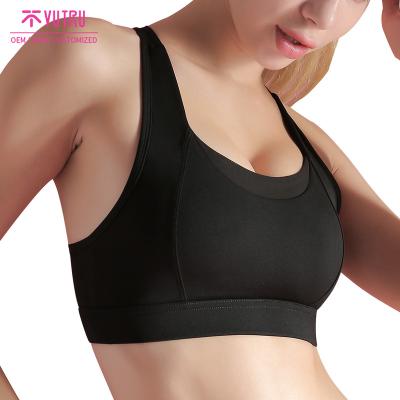 China 2021 New Women's Breathable Wholesale Cross Style Yoga Black Running Mesh Backless Sport Bra Hot Selling for sale