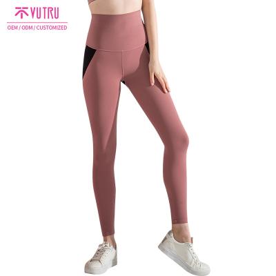 China High Quality Breathable Polyester Spandex Stretch Pants Women Yoga Band Thick Basic Gaiters for sale