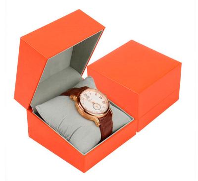 China 2021 brand pocket watch luxury brand design 2021 logo pu leather watch box wholesale custom luxury collection box for sale