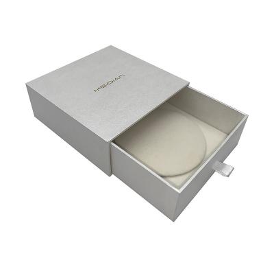 China Handmade Wholesale Custom Bangle Silver Fancy Paper Box for sale