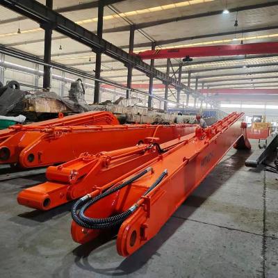 China Building Material Stores Excavator Spare Parts 15.3m-18m Customized Extension Arm And Long Boom Arm For Excavation for sale