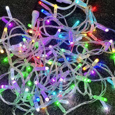 China Wedding Remote Christmas Party Decoration RGB Color Changing LED To String Light Bright Custom Wedding Lamp for sale