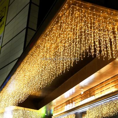 China Mall Garland Holiday Decoration Luminous 3x3 Dose Waterproof LED Curtain Light Outdoor Decoration for sale