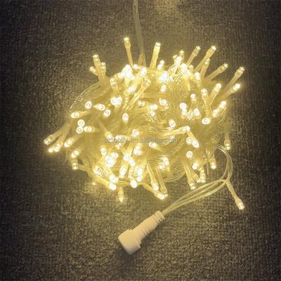 China Indoor Outdoor Decoration 100 Led 10 Meter Holiday Decoration Christmas Lights 110V 220V Outdoor Led PVC String Lights Christmas Fairy Lights for sale