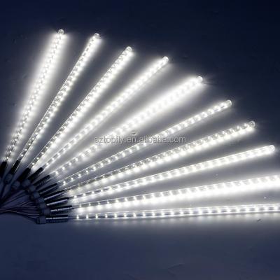 China Hang on Tree Street Decoration 80cm Led Meteor Shower Light Outdoor Tree Decoration for sale