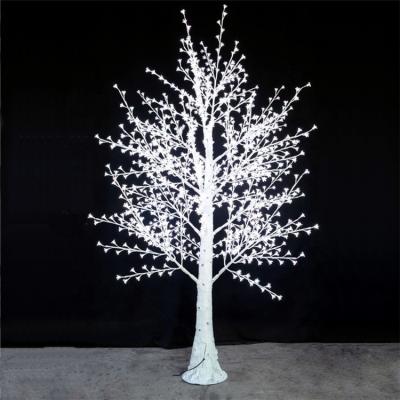 China High Quality Waterproof Artificial LED Tree Landscape Lighting Luminous Outdoor Color Changing LED Birch Tree For Garden Decoration for sale