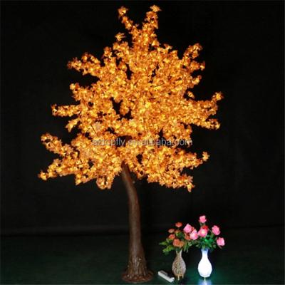 China LED Tree Best Price High Brightness Outdoor Artificial Decoration LED Maple Lighted Tree for sale