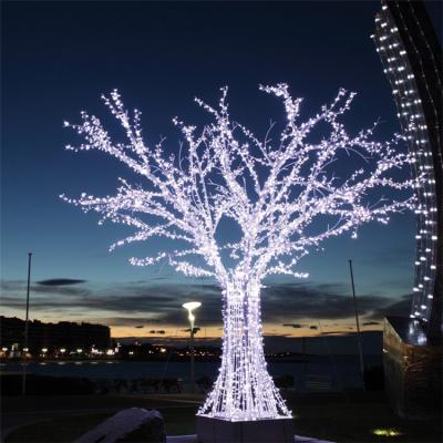 China Hot Sale Color Changing LED Tree Holiday Lighting Illuminated Artificial 3D Twig Branch Tree Pattern Light For Christmas Decoration for sale