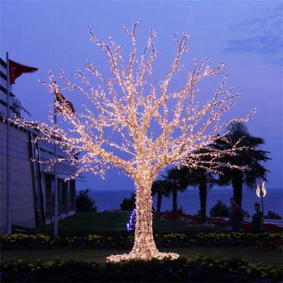 China 2022 LED Tree Customized Outdoor Lighted Pattern 3D Tree Twig Branch Tree Light For Weddings Christmas Decoration for sale