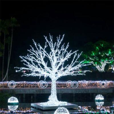 China The Most Product Outdoor Landscape LED Tree Lighting LED Twig Branch Pattern Tree Lit White LED Tree For Street Decoration Christmas for sale