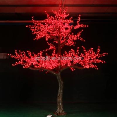 China Outdoor LED Tree Event Decoration 110V 220V Lighting Customized LED Cherry Blossom Tree For Wedding for sale