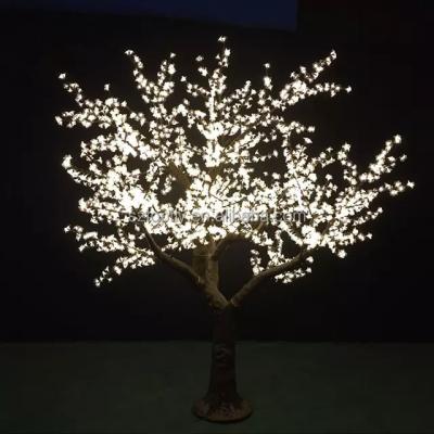 China Outdoor Lighting LED Tree 3.5M Warm White LED Cherry Blossom Tree For Wedding Decoration for sale