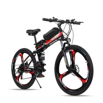 China City Folding Ebike Stretching Cheap Foldable Electric Bike 26inch 21 Speed ​​Products Mountain City Electric Bicycle Folding Bikes for sale