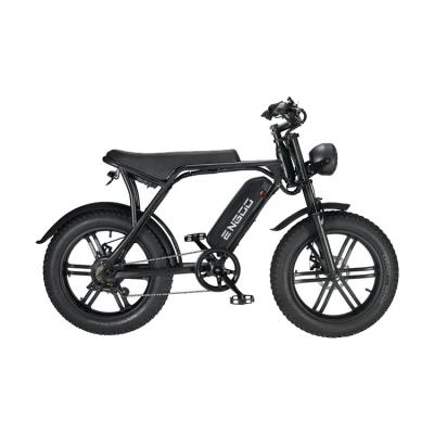 China Hot Selling Electric Bike 73 20inch 48V 750W ALLOY STEEL Motor 15Ah Super Fat Battery Electric Tire for sale