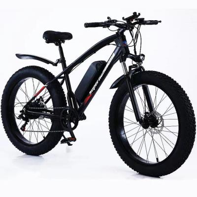 China Aluminum alloy EU fat tire 48v bicicleta electrica 500w UK free shipping electric bike for sale