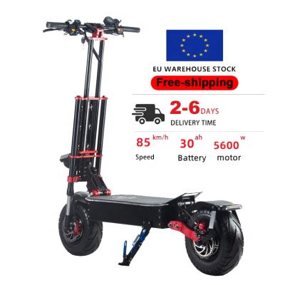 China Free Shipping Electric Scooter 13 Inch 60v 5600w Dual Motor Scooter From Eu Warehouse Unisex for sale