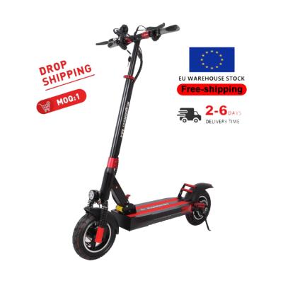 China Free shipping EU stock unisex 48v 10ah 500w e scooter foldable with seat for sale