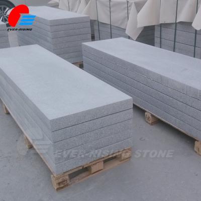 China Modern Xiamen G603 Gray Granite Stone Staircase Tile for sale