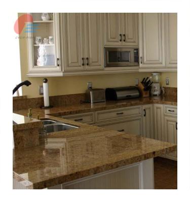 China Contemporary Excellent Quality Imperial Gold Granite Countertops for sale