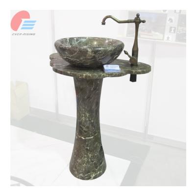 China China Emperador Modern Light Marble Vanity Sink for sale