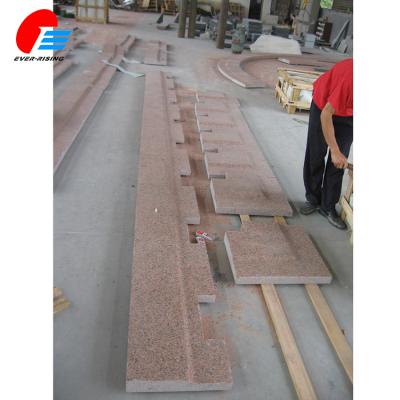 China China Tianshan Modern Red Granite Paver Coping Stone for sale