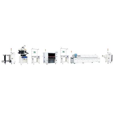 China High Quality Semi-automatic LED PCB SMT SMT Production Line PCB Production Line LED Production Line Equipment for sale