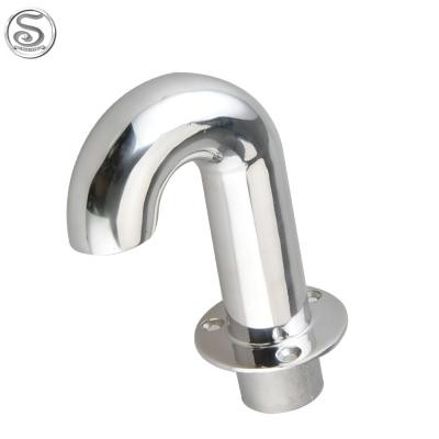 China Boat Hardware Accessories Marine Parts Hardware 316 Stainless Steel Connection Cast Mirror Fitting Mirror Pole for sale