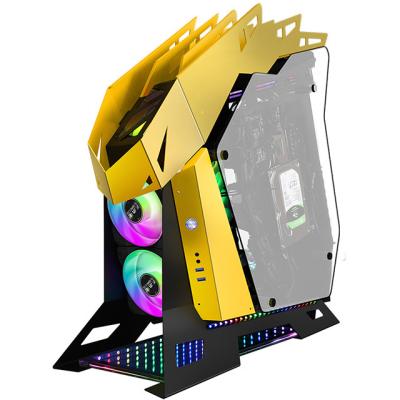 China With Cheapest PC Tower Gaming Casing Of Side Panel Computer Box ATX Gaming Computer Case OEM ODM Desktop Case for sale