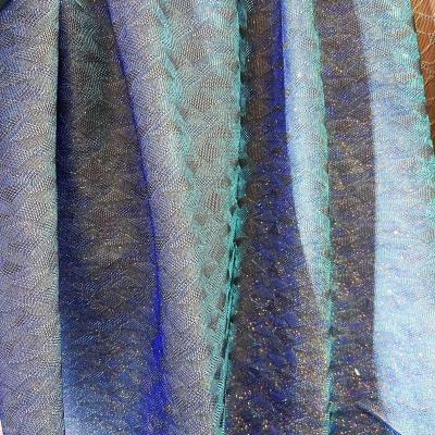 China 100% Luxury Fluorescent Fabrics Polyester Fabric Glitter Fabric For Wedding Casual Wear for sale