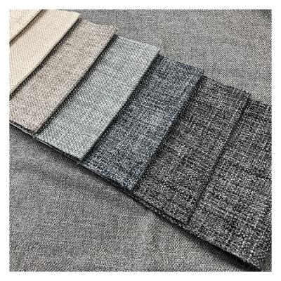 China Cotton blend anti-static linen sofa set high quality modern living room furniture upholstery sofa fabric for sale