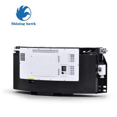 China 15kw 350L Working Time 80hours 3phase Reefer Container Clip On Top Mounted Genset 20ESX Diesel Generator Set for sale