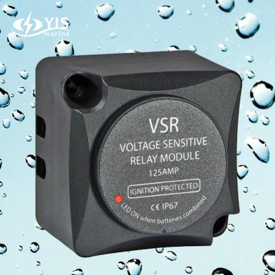 China DC 12V Dual Battery Isolator VSR Marine Smart Automatic Auto Relay 140A For Caravan RV Marine Boat for sale