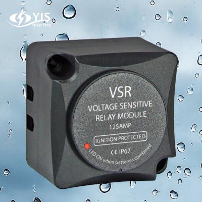 China DC 12V Dual Battery Isolator VSR Marine Smart Automatic Auto Relay 140A For Caravan RV Marine Boat for sale