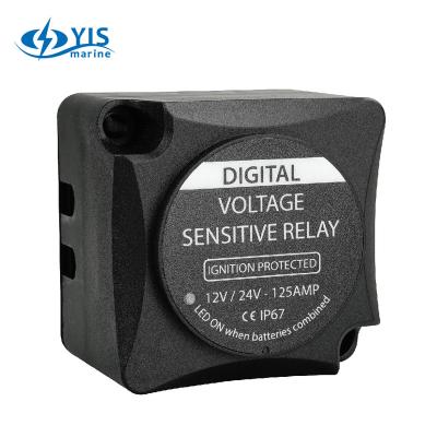 China ISO8846 DC 12V 24V Smart Auto Dual Battery Isolator vsr Automatic Relay 140A for Caravan RV Marine Boat for sale