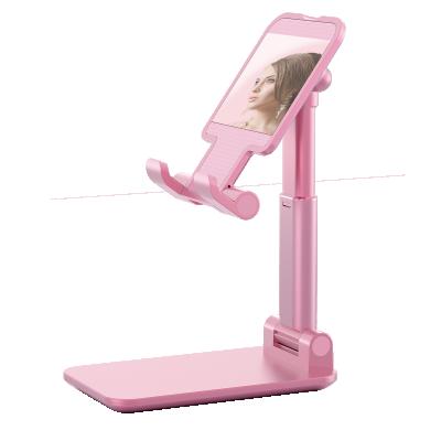 China Leyi ABS Hardware Adjustable Stand Holder Solid Universal Desktop Mobile Phone Stand Holder For Mobile Phones for sale