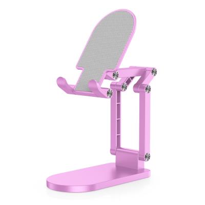 China Newest High Quality Leyi Design Adjustable Under Desk Phone Holder On Desk For Mobile Phones Adjustable Phone Holder for sale