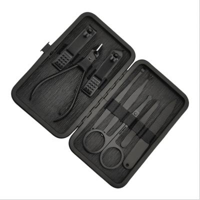 China Premium Manicure Set 8 PCS Manicure Set, Professional Grooming Gift Kit, Nail Care Tools with Luxury Portable Travel Case for sale