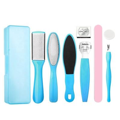 China MULTIFUNCTIONAL PEDICURE 8 Piece Professional Pedicure Tool Kit, Foot Peeler for Dead Skin, Foot Care Tools for Home Foot Spa for sale