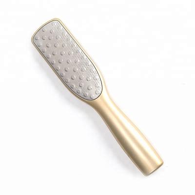 China Foot Care/Care Tools Grade Stainless Steel Pedicure Foot File/Beauty Travel/Corporate Gifts/Promotional Gifts/Foot Rasp/Pedicure Rasp/Gold Surgical Callus Remover, Double face for sale