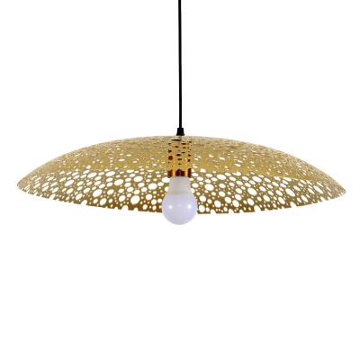 China Industrial Metal Hanging Pendant Lamp Hanging Lighting Gold Chandelier Lamparas Colgante Chandeliers for sale