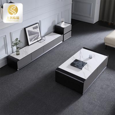 China Customizable Fashion Design Furniture Home Living Room TV Stand Furniture Set With High Quality TV Cabinet for sale