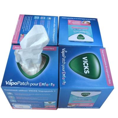 China thick & Convenient Customized 80 Sheets Eco - Friendly Cube Tissue Super Soft Facial Tissue Paper for sale