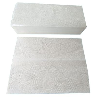 China 200sheets/pack wholesale 1ply single ply interleaved hand paper towel interfold V-ply paper towel for sale