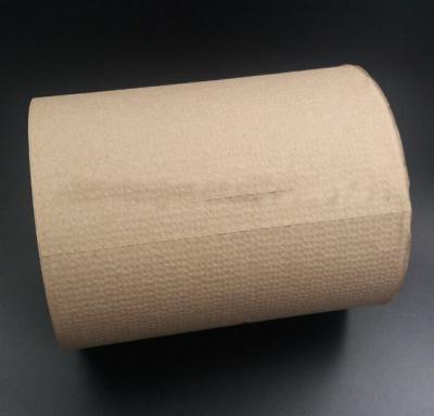 China Eco - Friendly Netting Brown Paper Towel Roll for sale